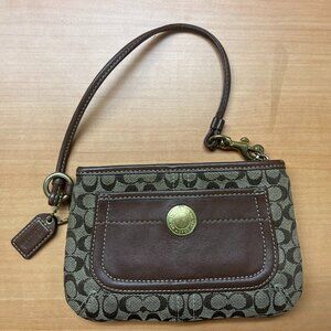 Coach wristlet